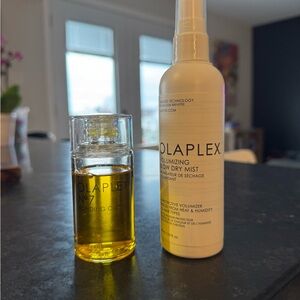 OLAPLEX No.7 Bonding Oil & Volumizing Blow Dry Mist - Yellow & White